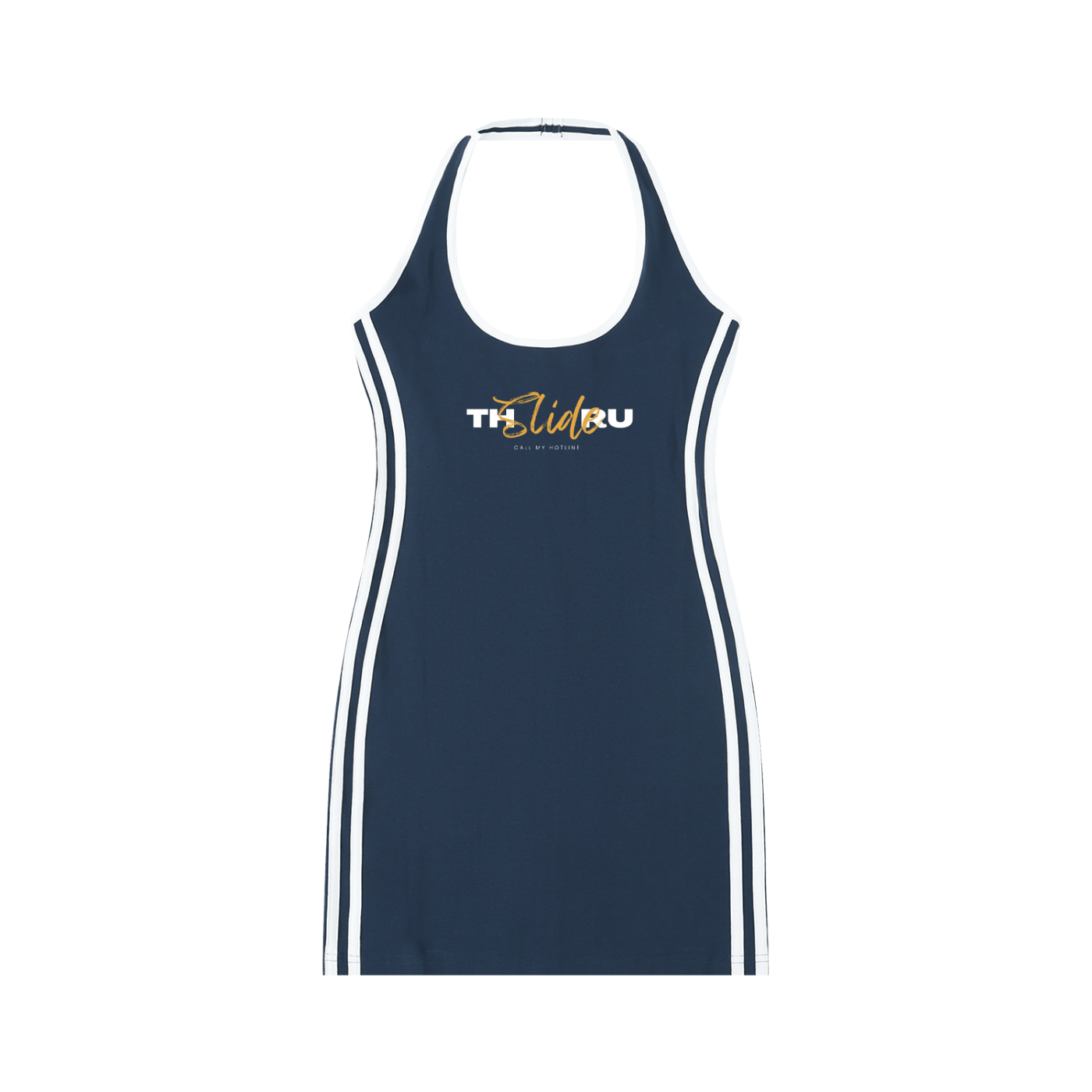 Women's Binding Tight Halter Dress