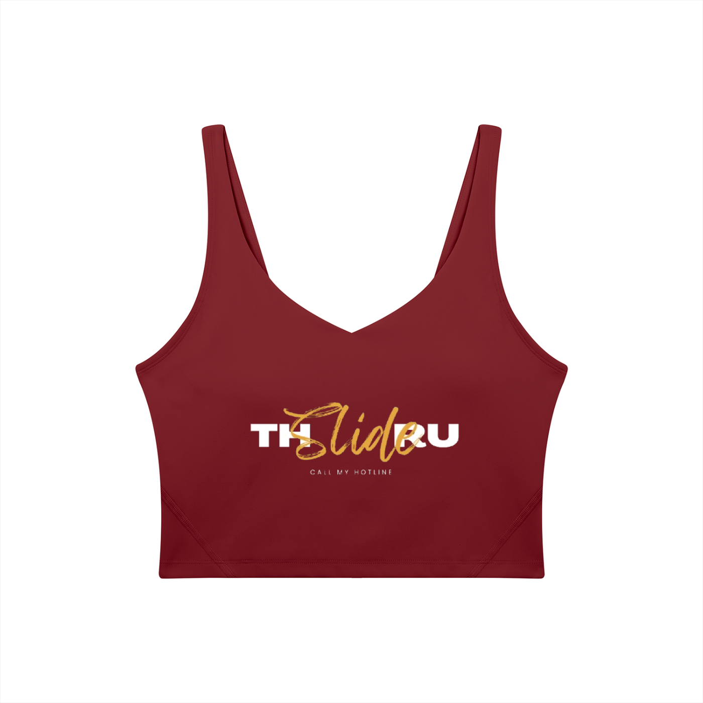 Women's V-Neck Yoga Sports Bra