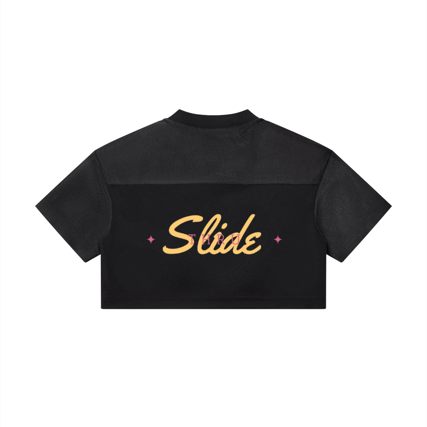 Women’s Cropped Paneled V-Neck Jersey