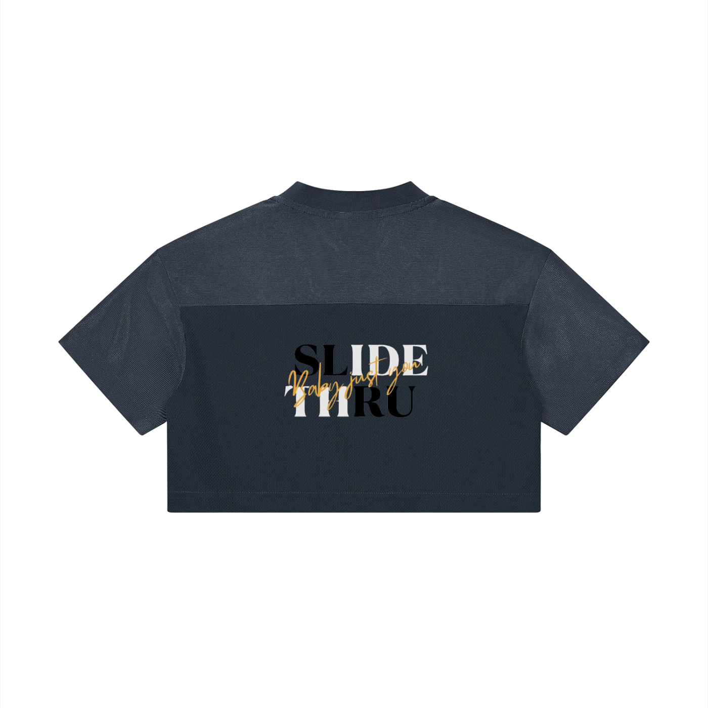 Women’s Cropped Paneled V-Neck Jersey
