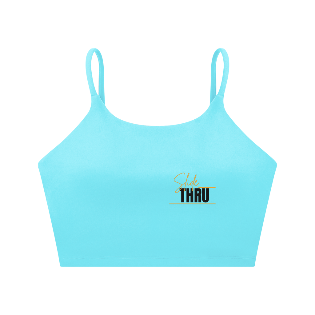 Spaghetti Strap Yoga Sports Bra