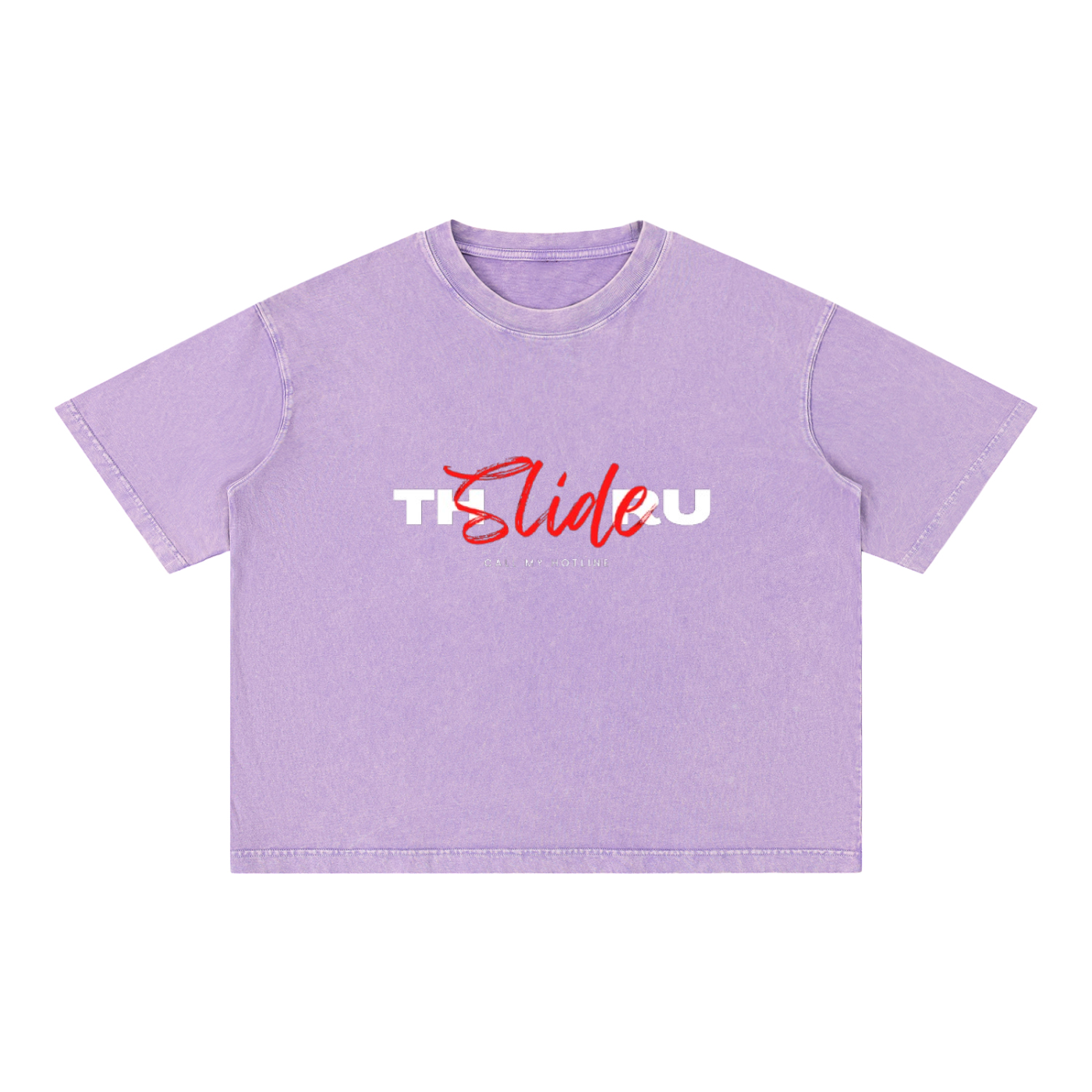 Mineral Wash Boxy Cotton T-Shirt