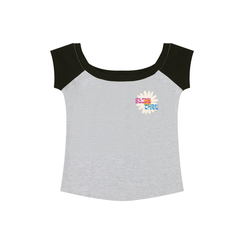 Women's Color Block Raglan Baby T-Shirt