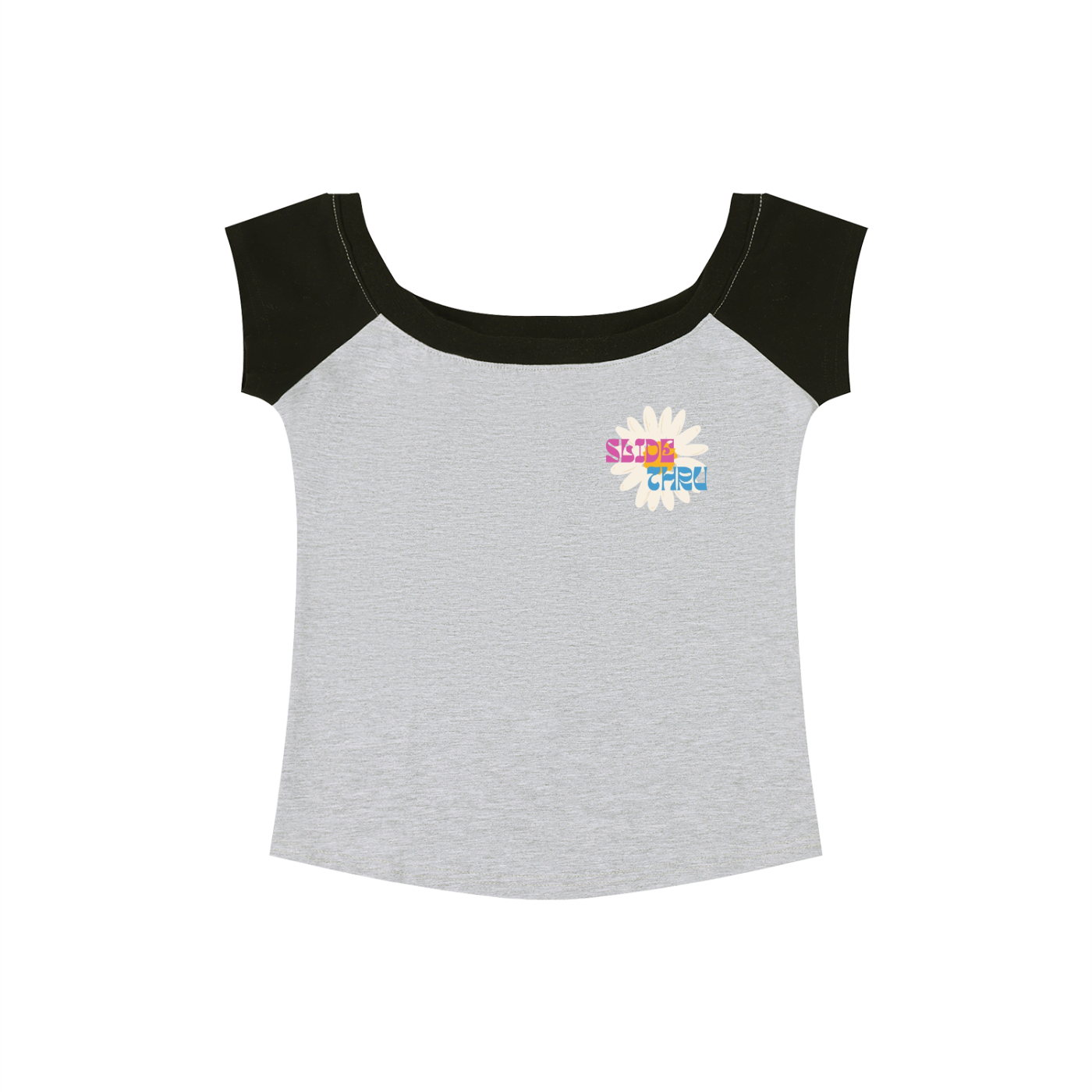 Women's Color Block Raglan Baby T-Shirt