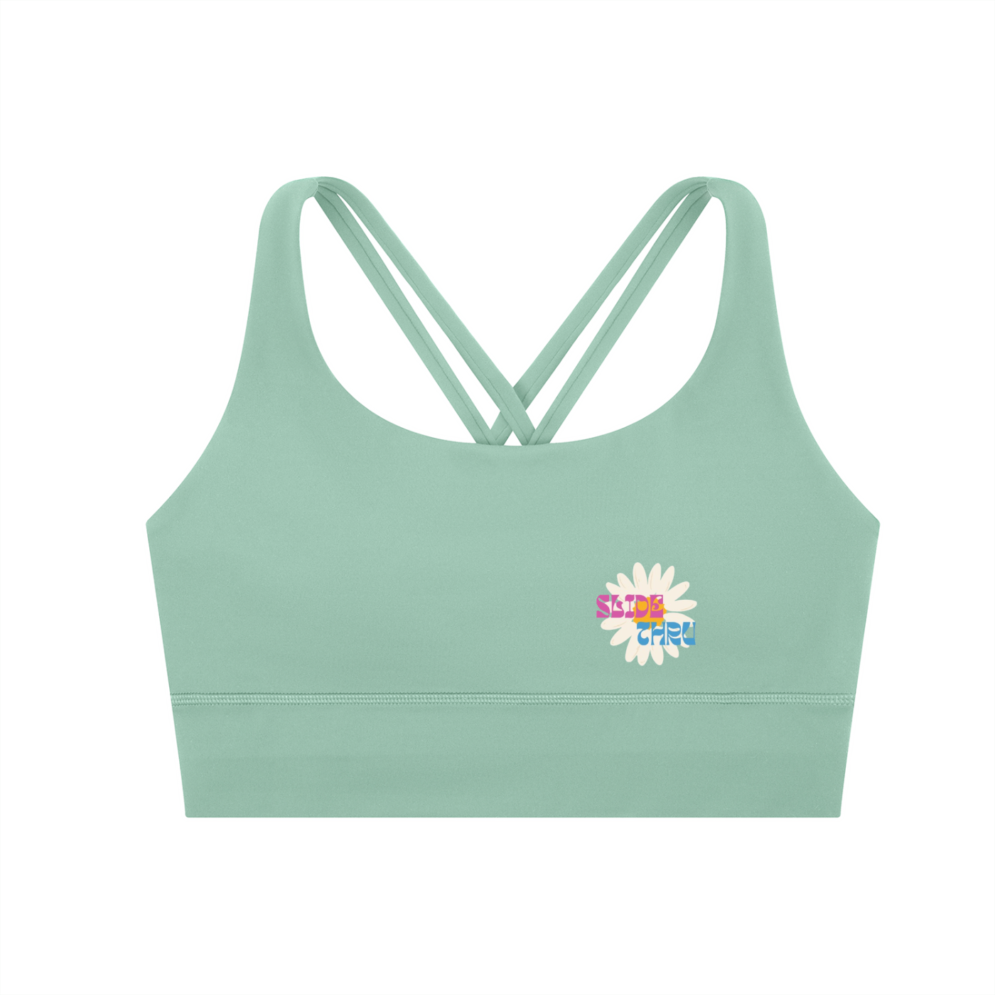 Strappy Criss-Cross Sports Bra