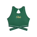 Women’s Criss-Cross Band Sports Bra