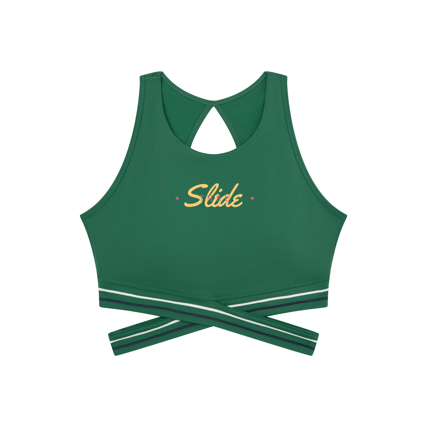 Women’s Criss-Cross Band Sports Bra