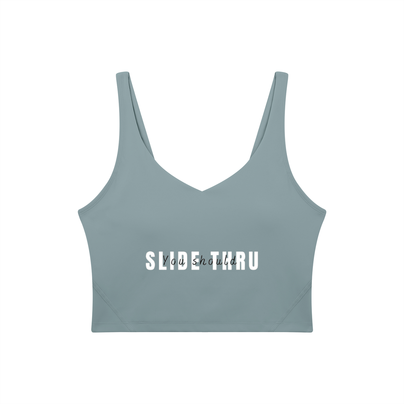 Women's V-Neck Yoga Sports Bra