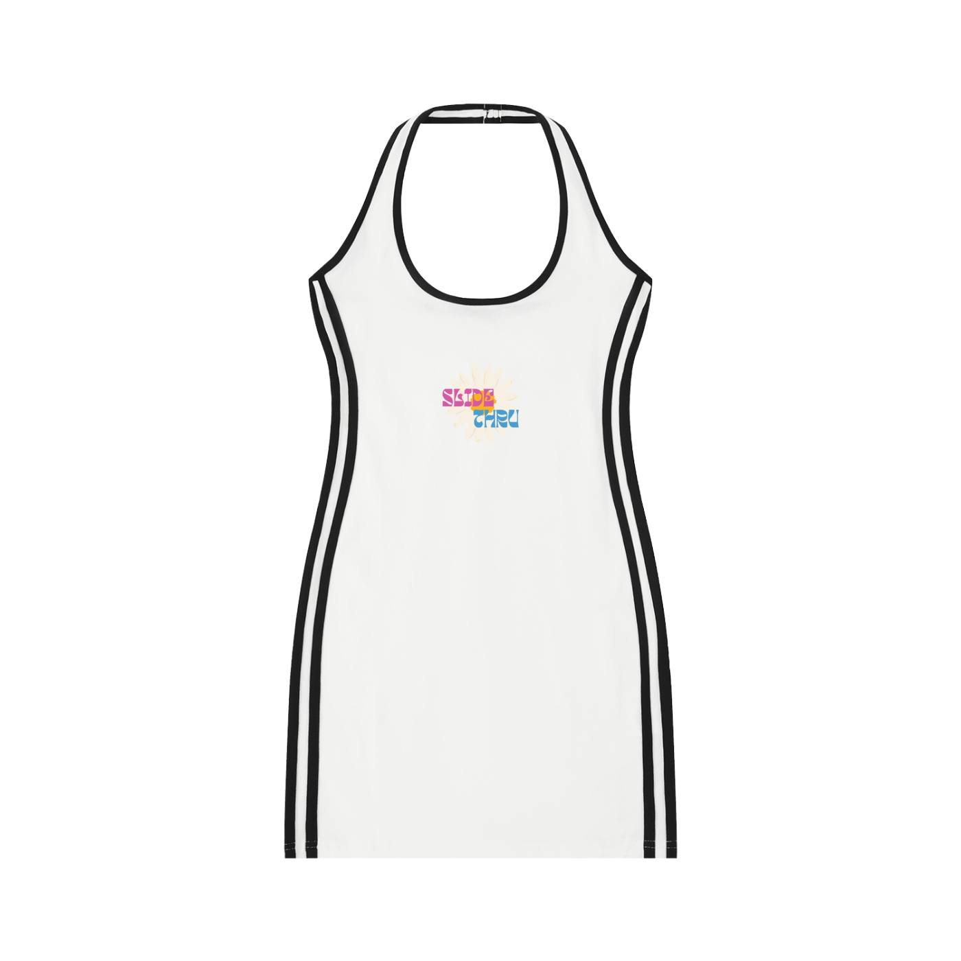 Women's Binding Tight Halter Dress