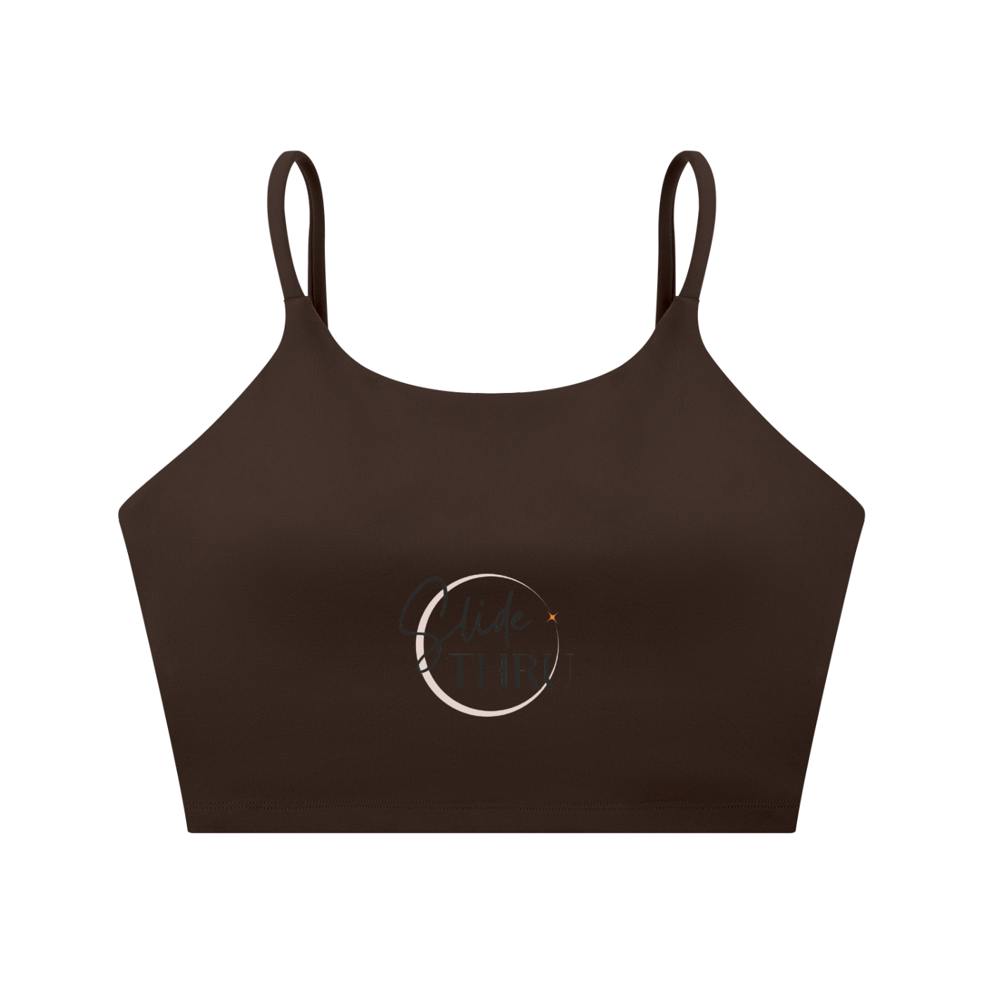 Spaghetti Strap Yoga Sports Bra