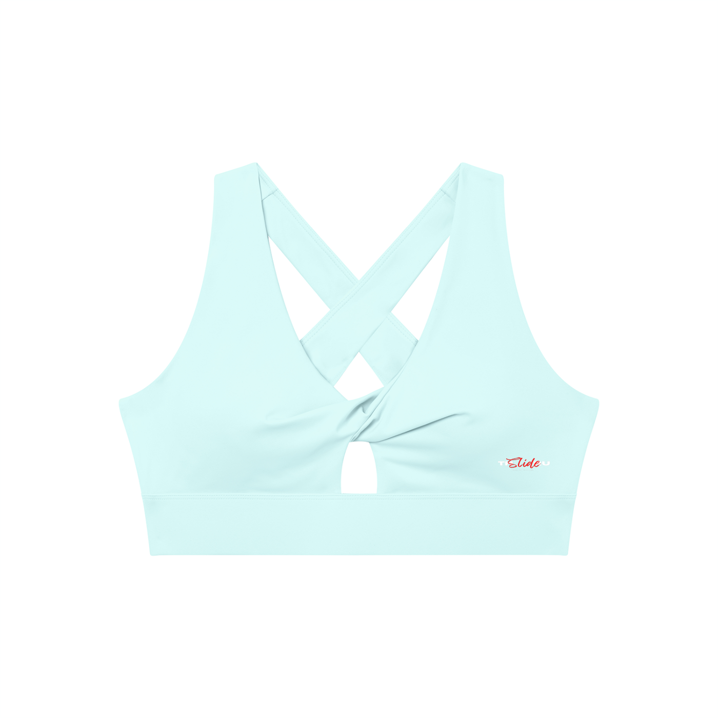 Women's Twist Front V-Neck Sports Bra