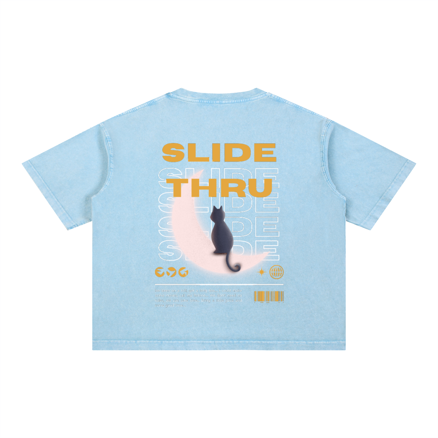 Mineral Wash Boxy Cotton T-Shirt