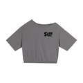 Asymmetric Shoulder Oversized Cotton T-Shirt