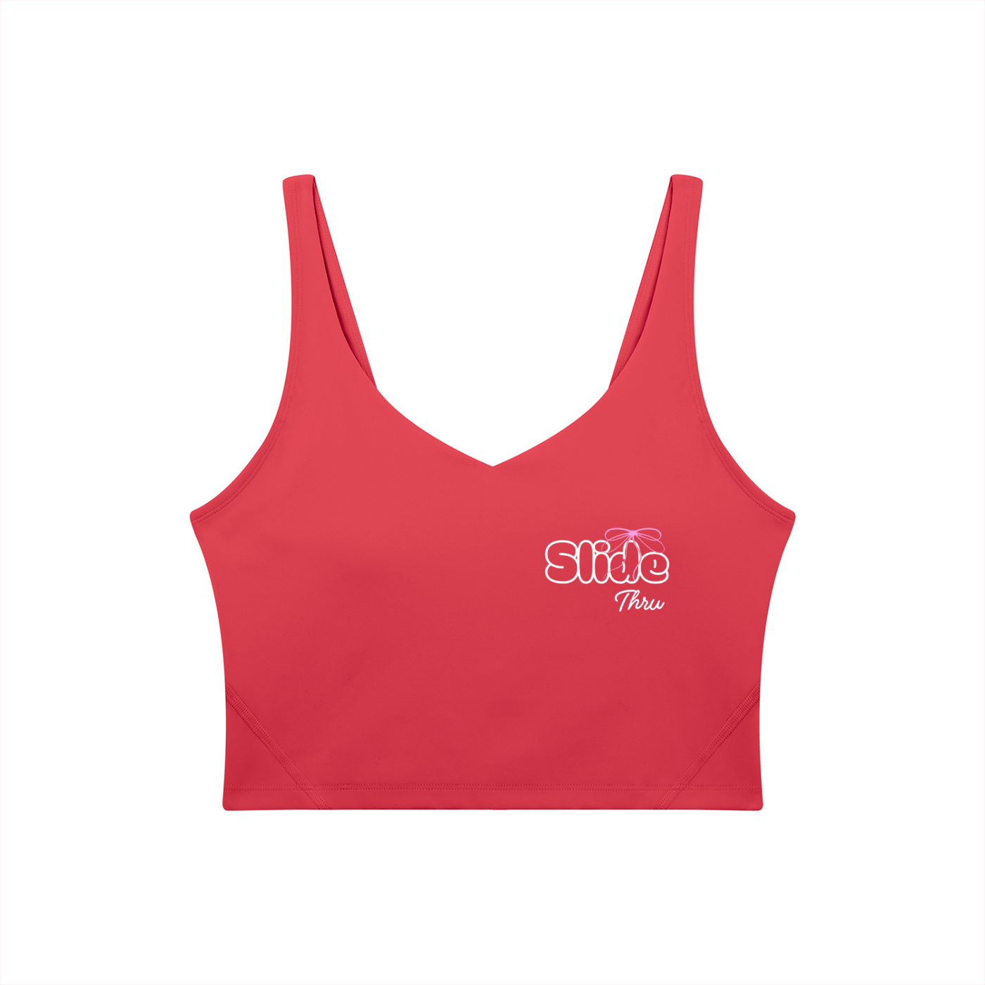Women's V-Neck Yoga Sports Bra