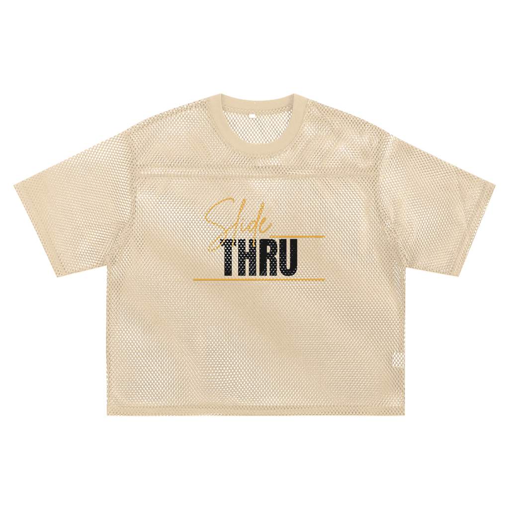 See-through Boxy Net T-Shirt