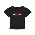 Slide Thru - Cropped T-Shirt (Red)