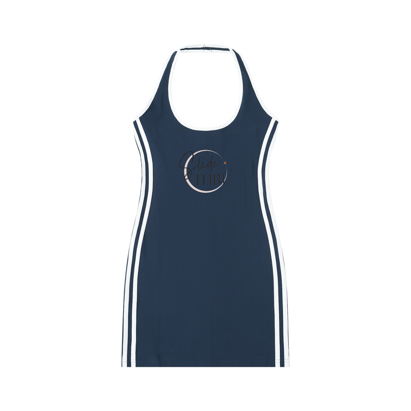 Women's Binding Tight Halter Dress