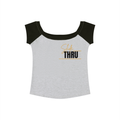 Women's Color Block Raglan Baby T-Shirt