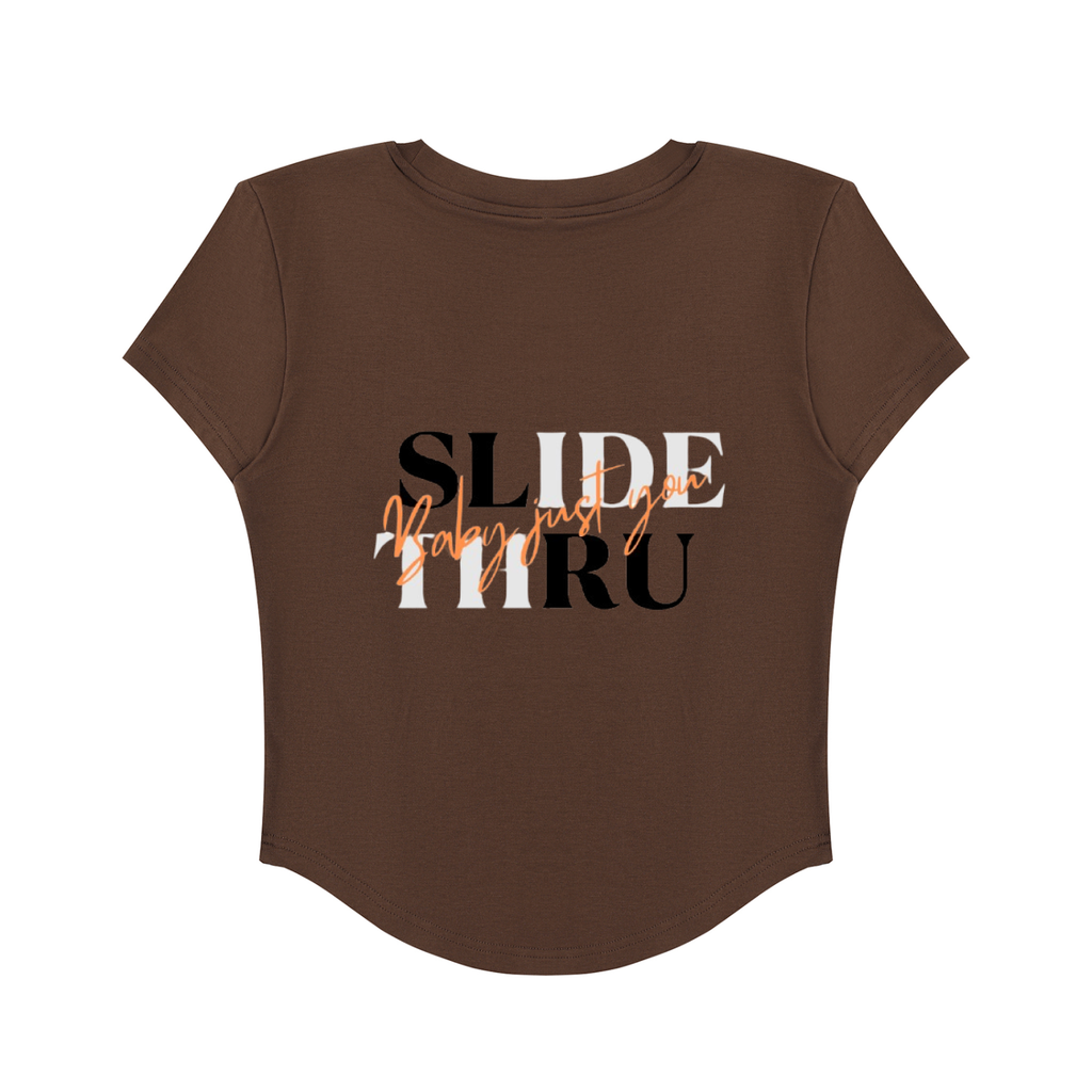 Women's Paneled Crop T-Shirt