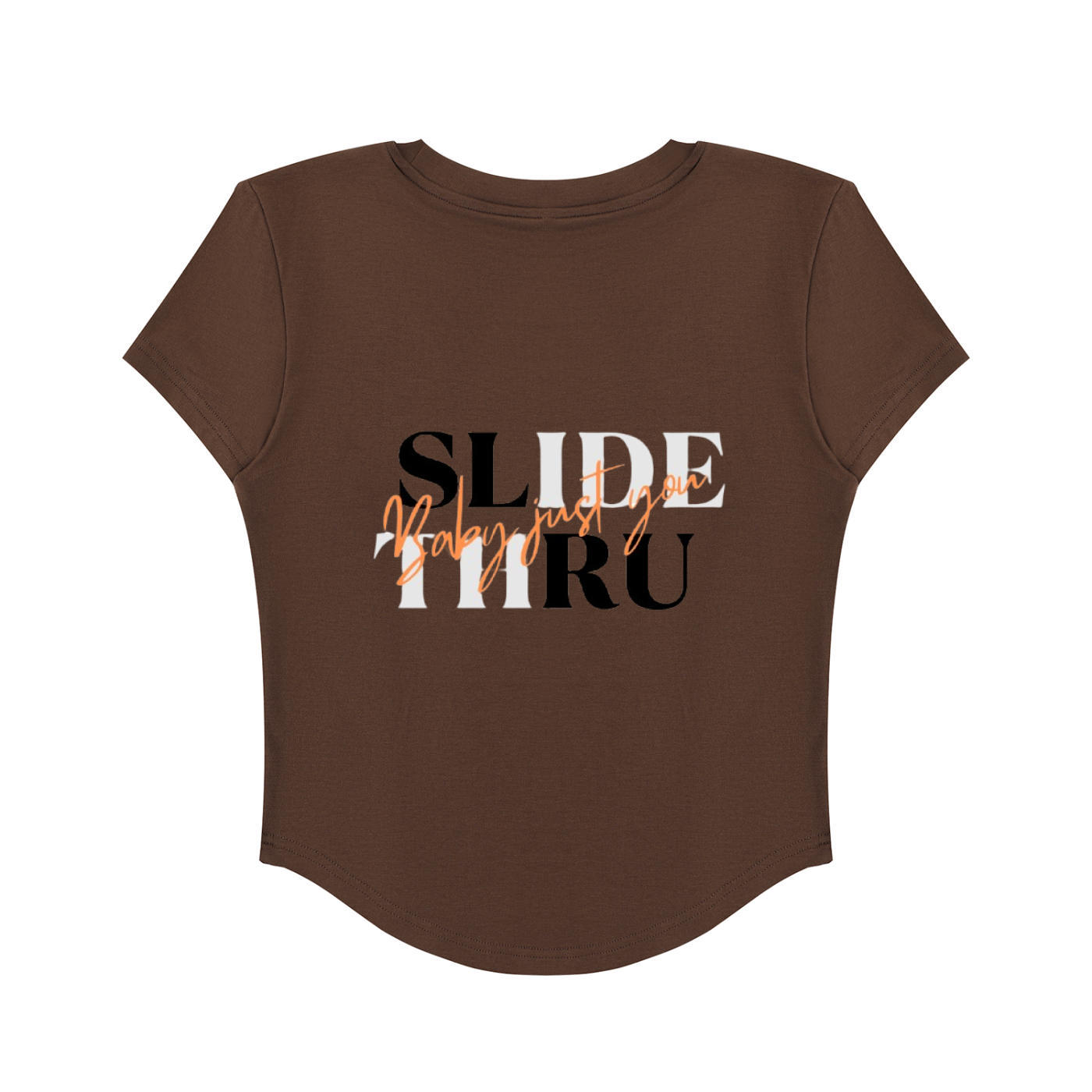 Women's Paneled Crop T-Shirt
