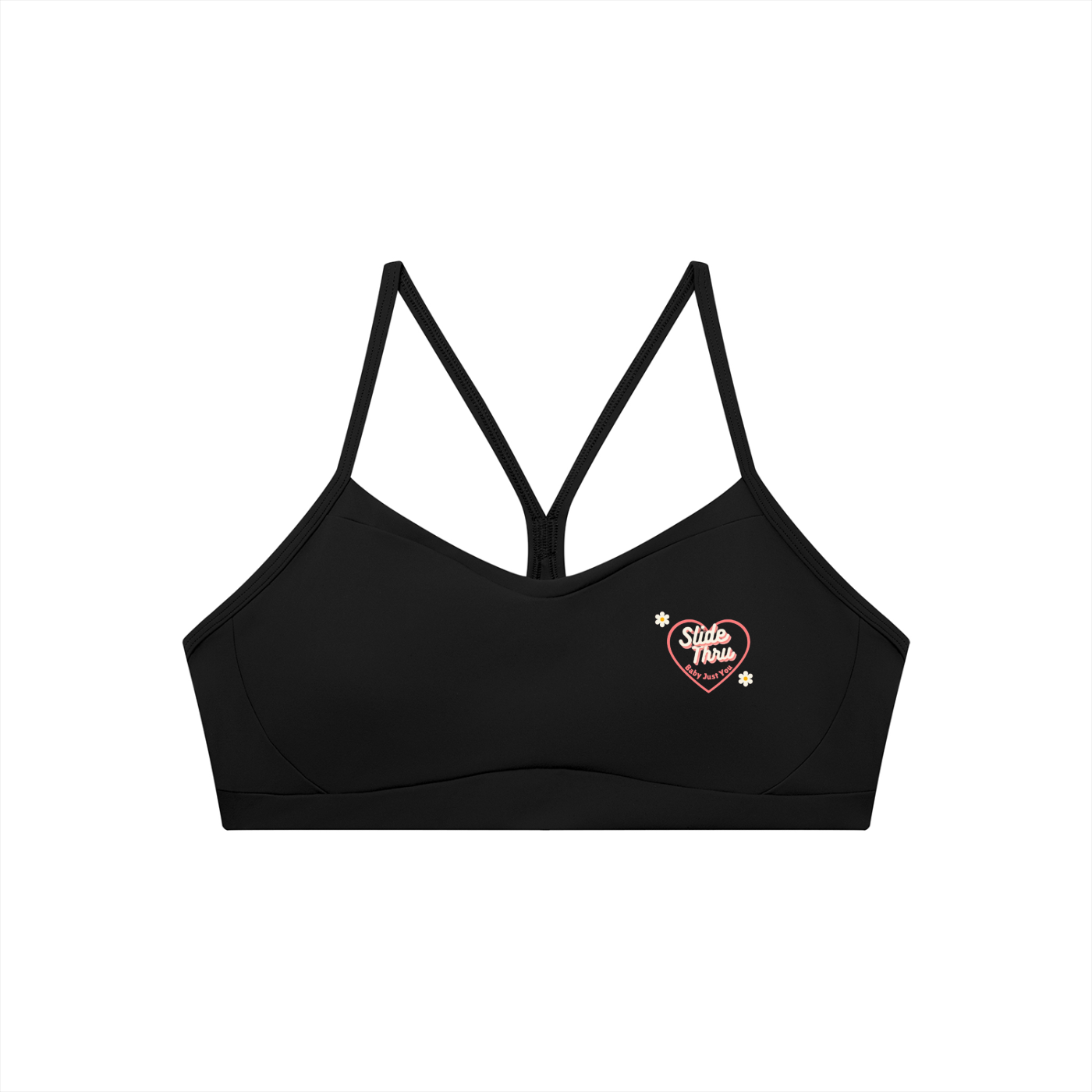 Women's Tight Cropped Sports Bra