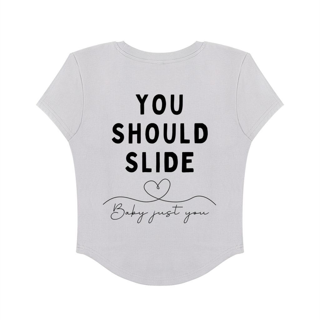 Women's Paneled Crop T-Shirt