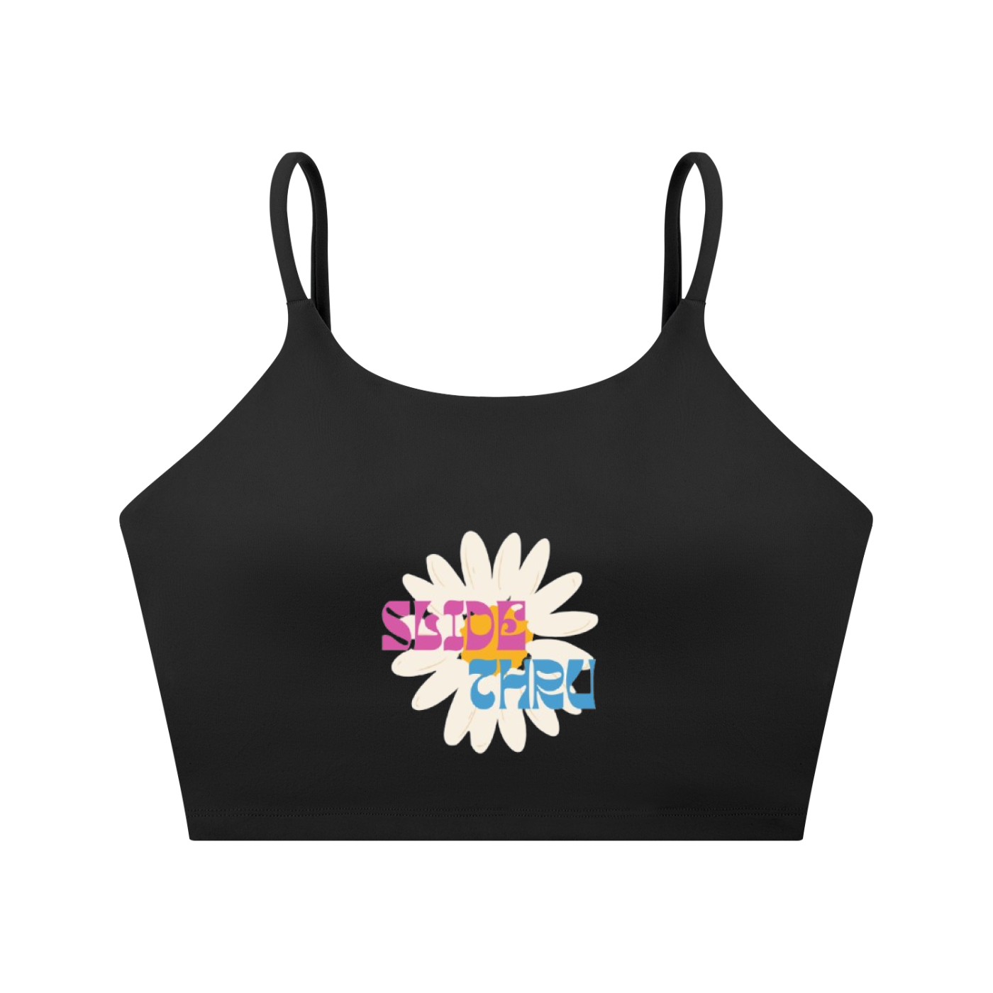 Spaghetti Strap Yoga Sports Bra