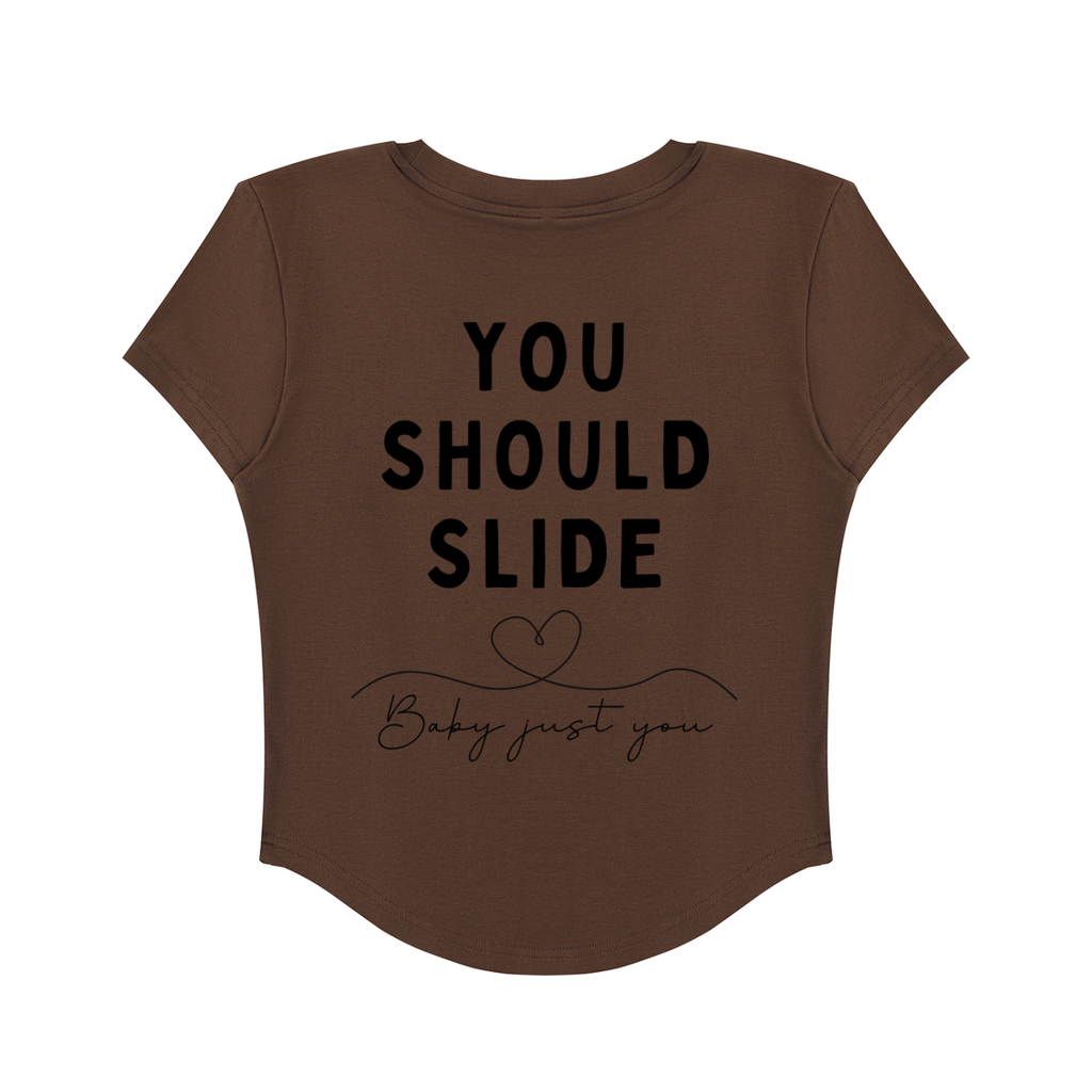 Women's Paneled Crop T-Shirt