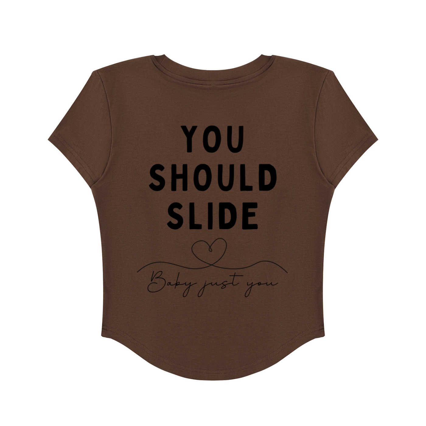 Women's Paneled Crop T-Shirt