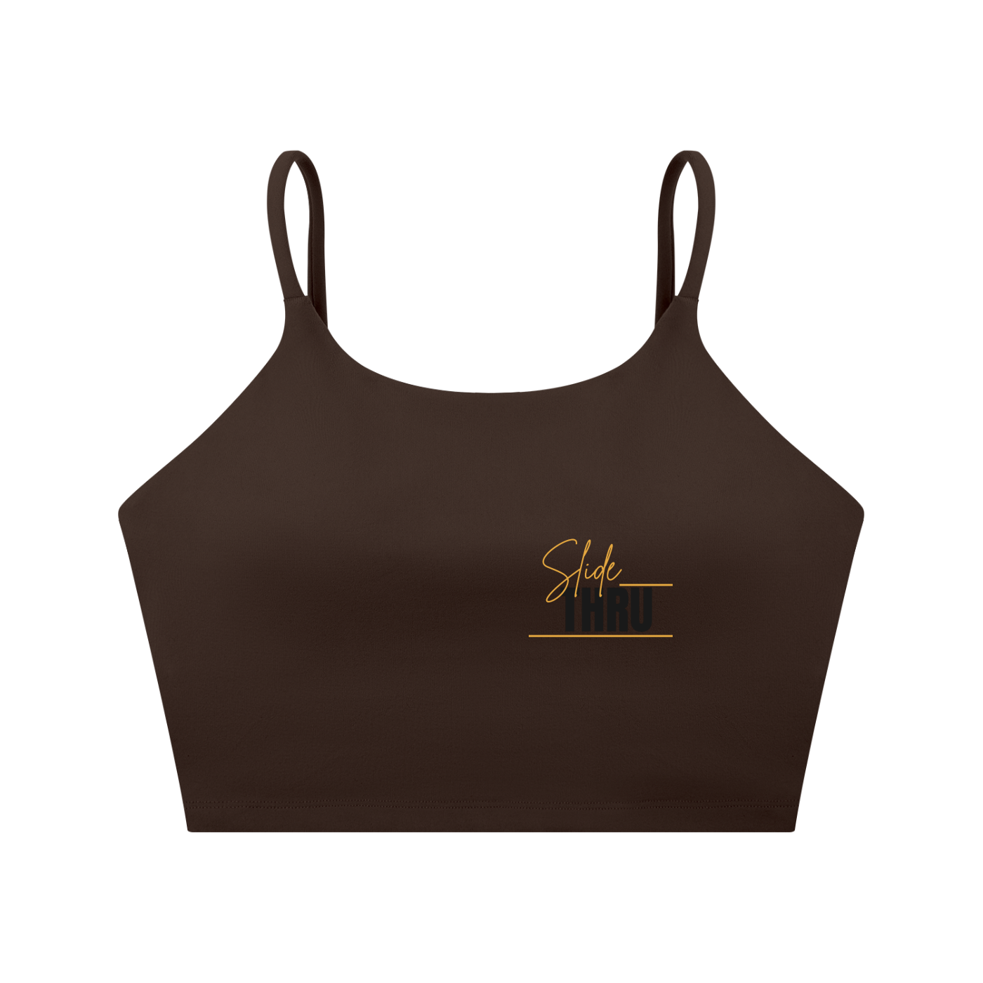 Spaghetti Strap Yoga Sports Bra
