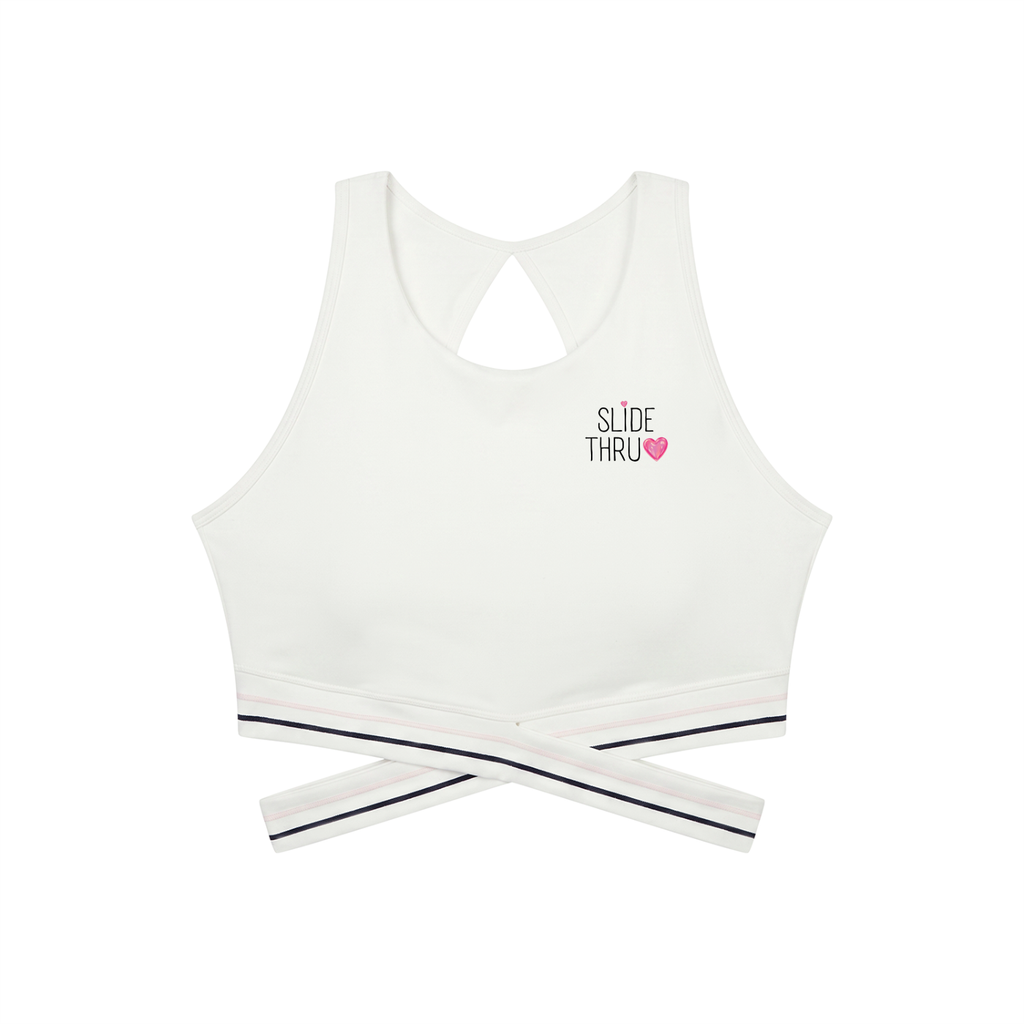 Women’s Criss-Cross Band Sports Bra