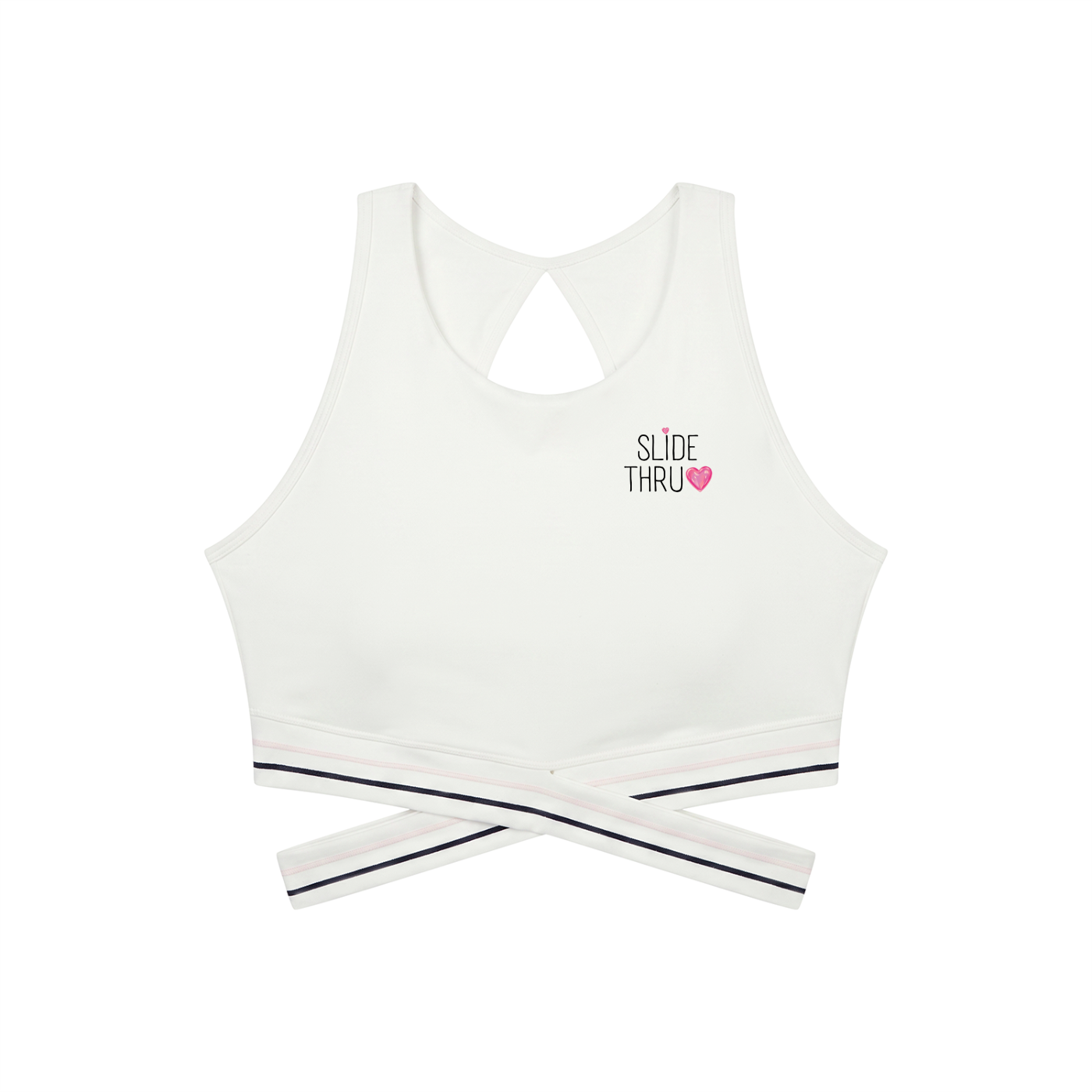 Women’s Criss-Cross Band Sports Bra