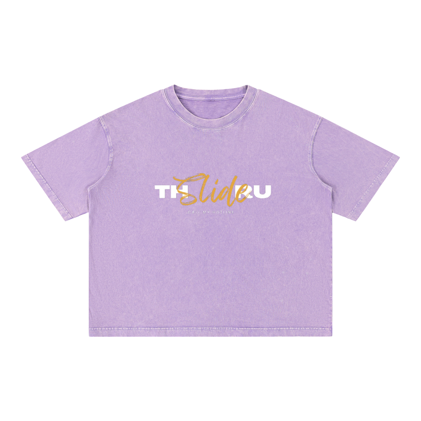 Mineral Wash Boxy Cotton T-Shirt