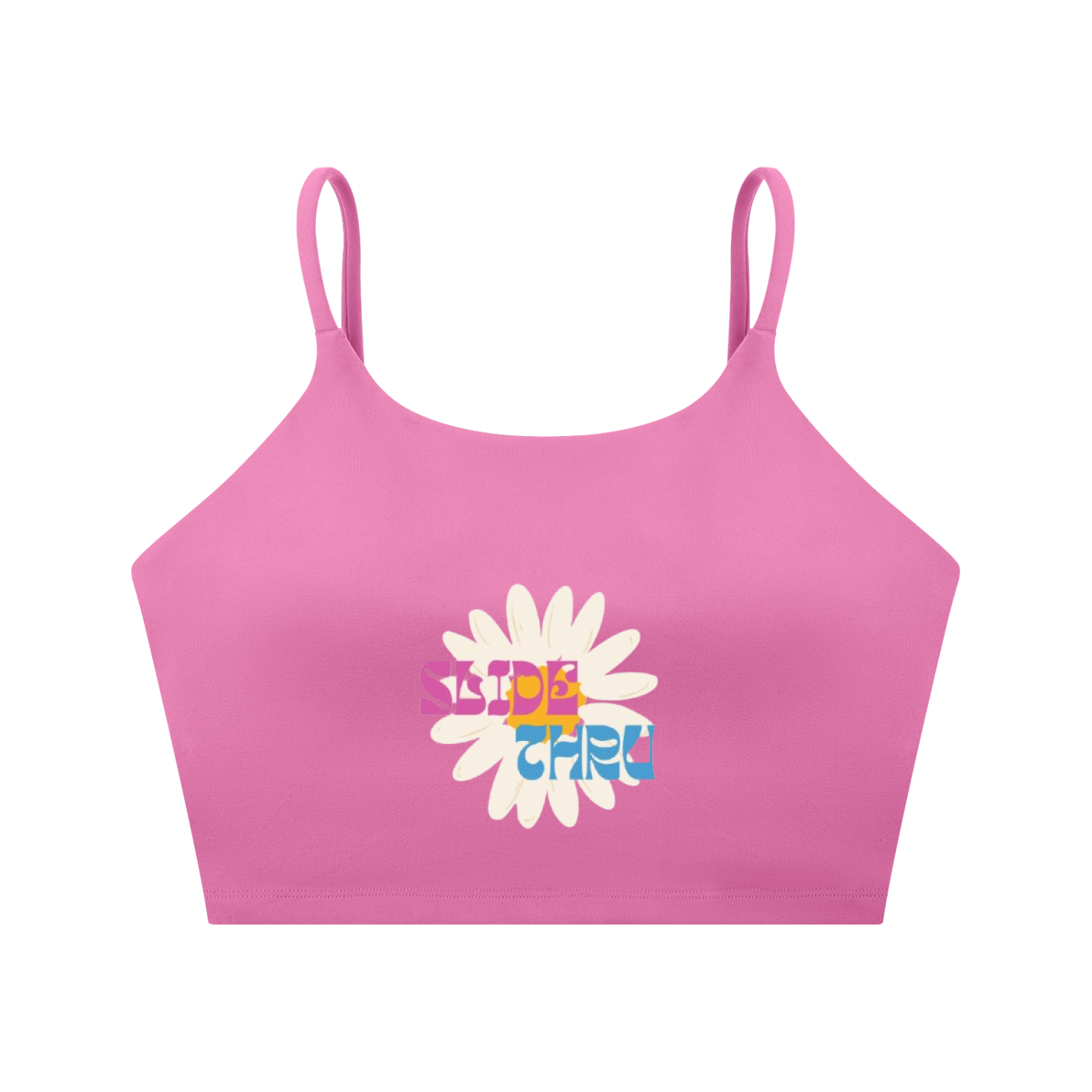 Spaghetti Strap Yoga Sports Bra
