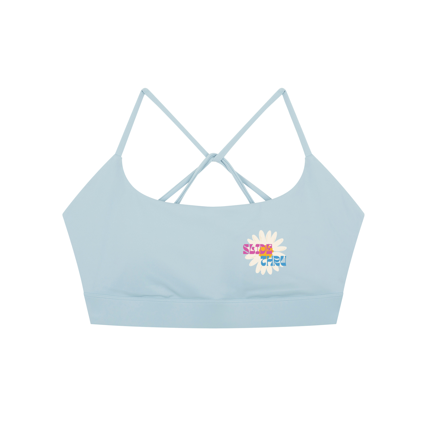 Strappy Criss Cross Yoga Sports Bra