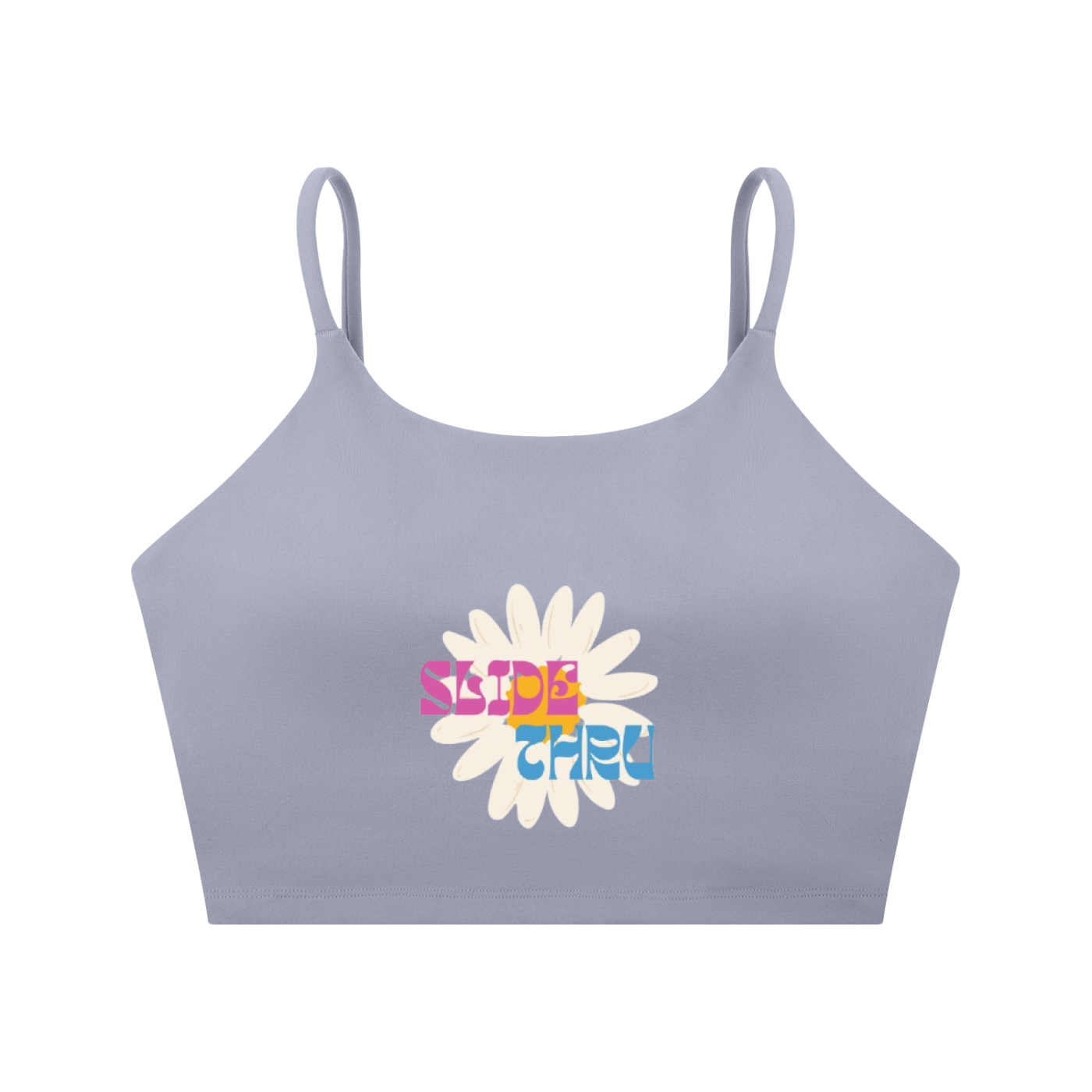 Spaghetti Strap Yoga Sports Bra