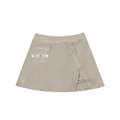 High-Waist Pocketed A-Line Skirt