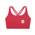 Strappy Criss-Cross Sports Bra
