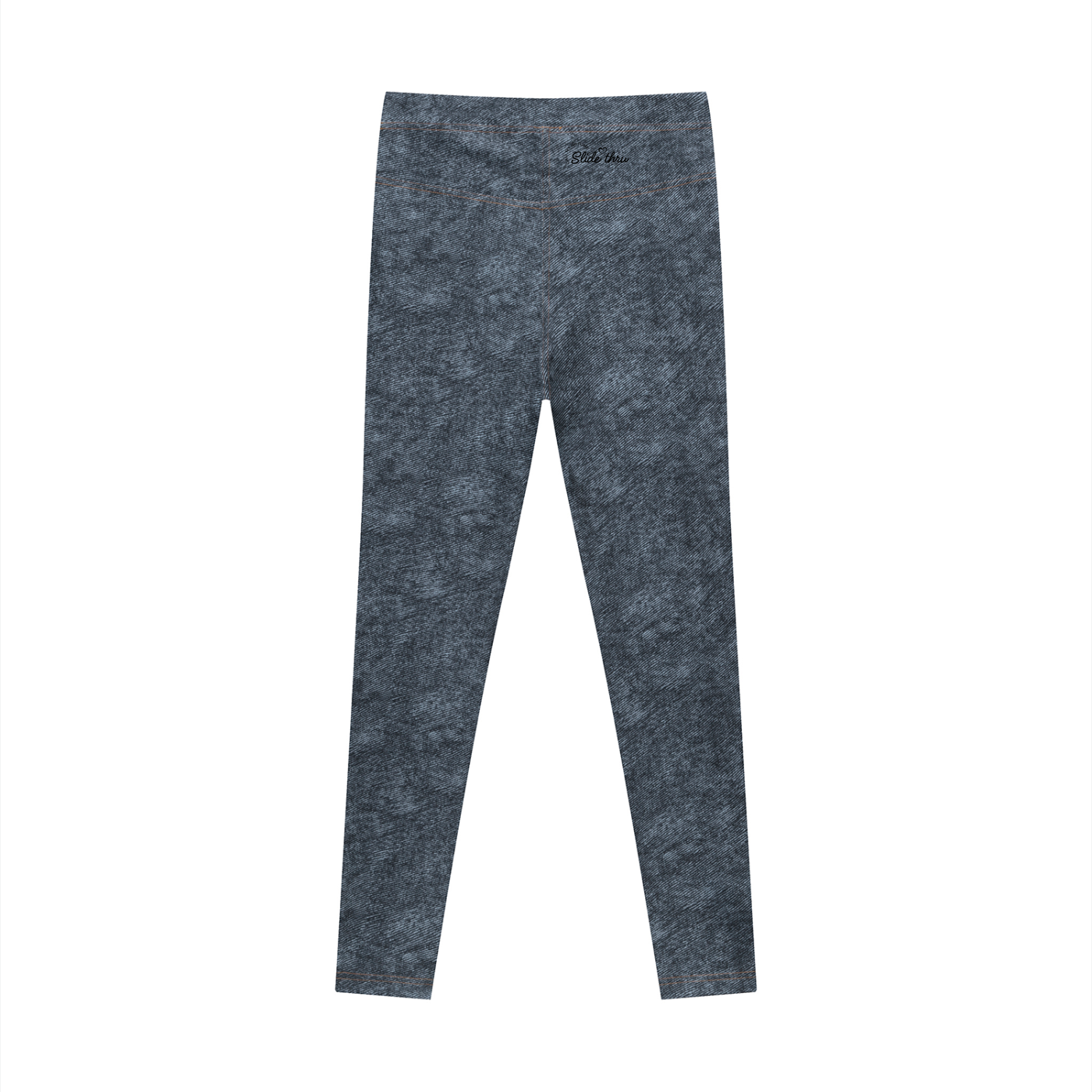 Women's Faux Denim Zip-Fly Leggings