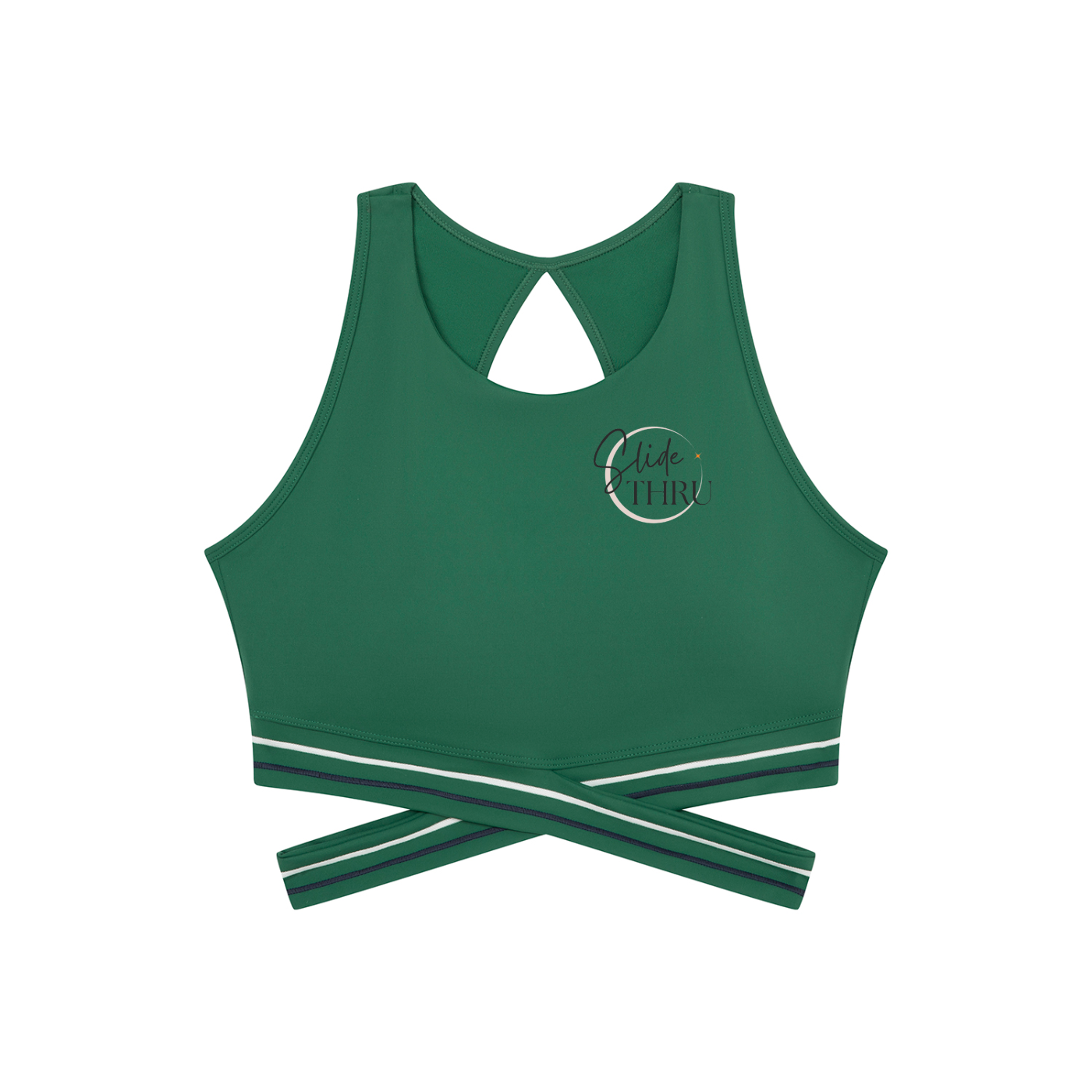 Women’s Criss-Cross Band Sports Bra
