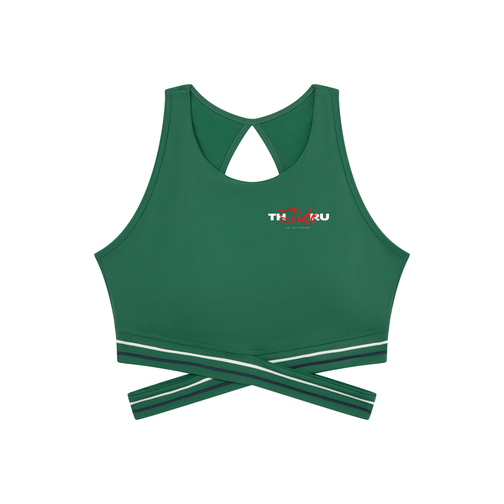 Women’s Criss-Cross Band Sports Bra