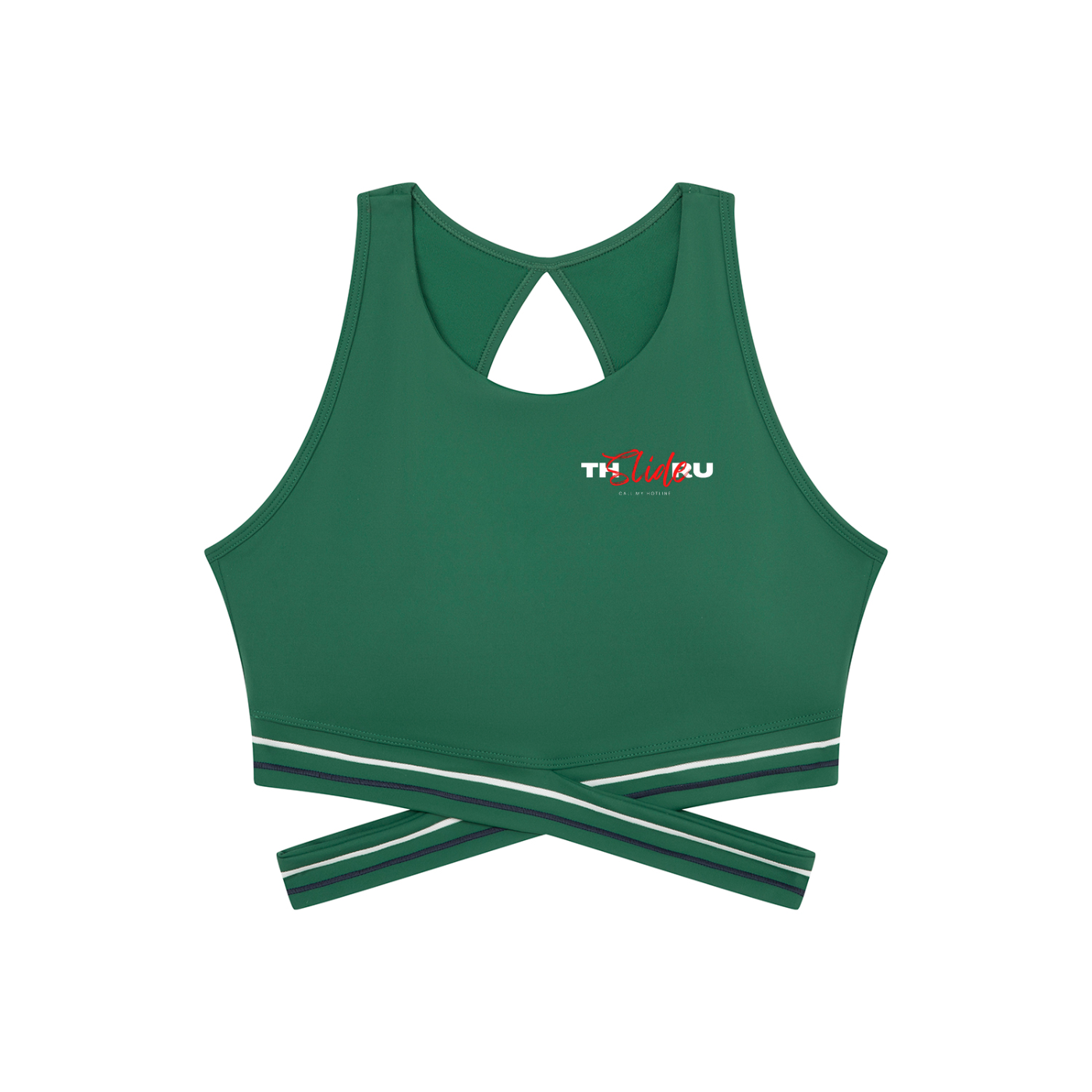 Women’s Criss-Cross Band Sports Bra