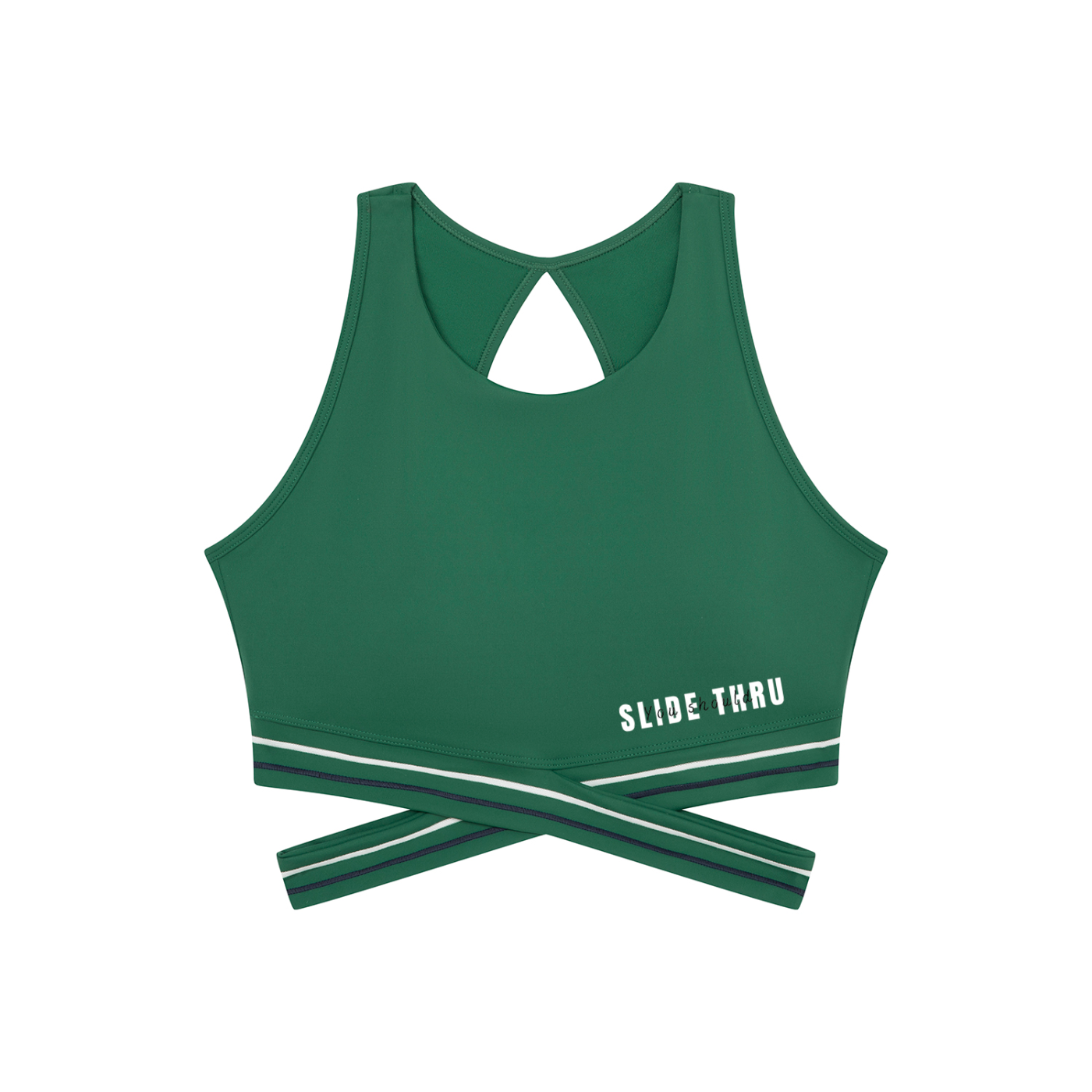 Women’s Criss-Cross Band Sports Bra
