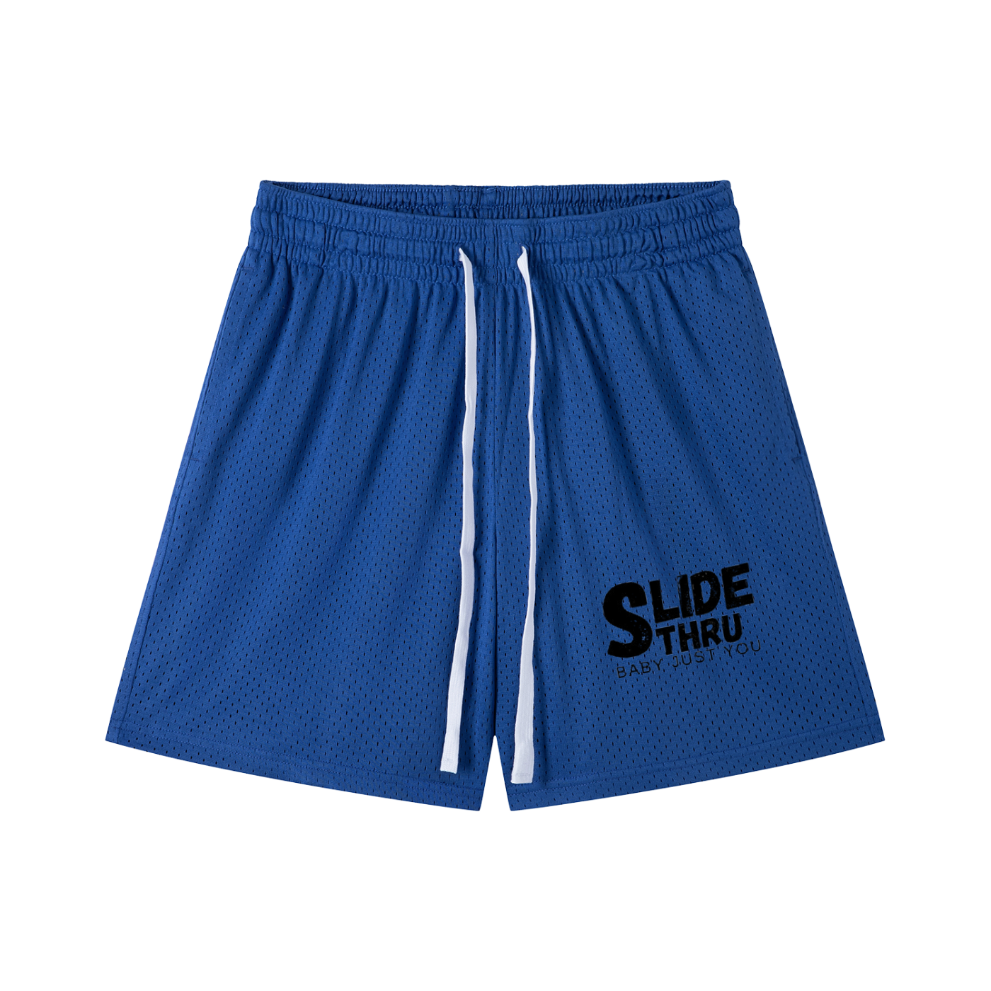 Mesh Drawstring Shorts