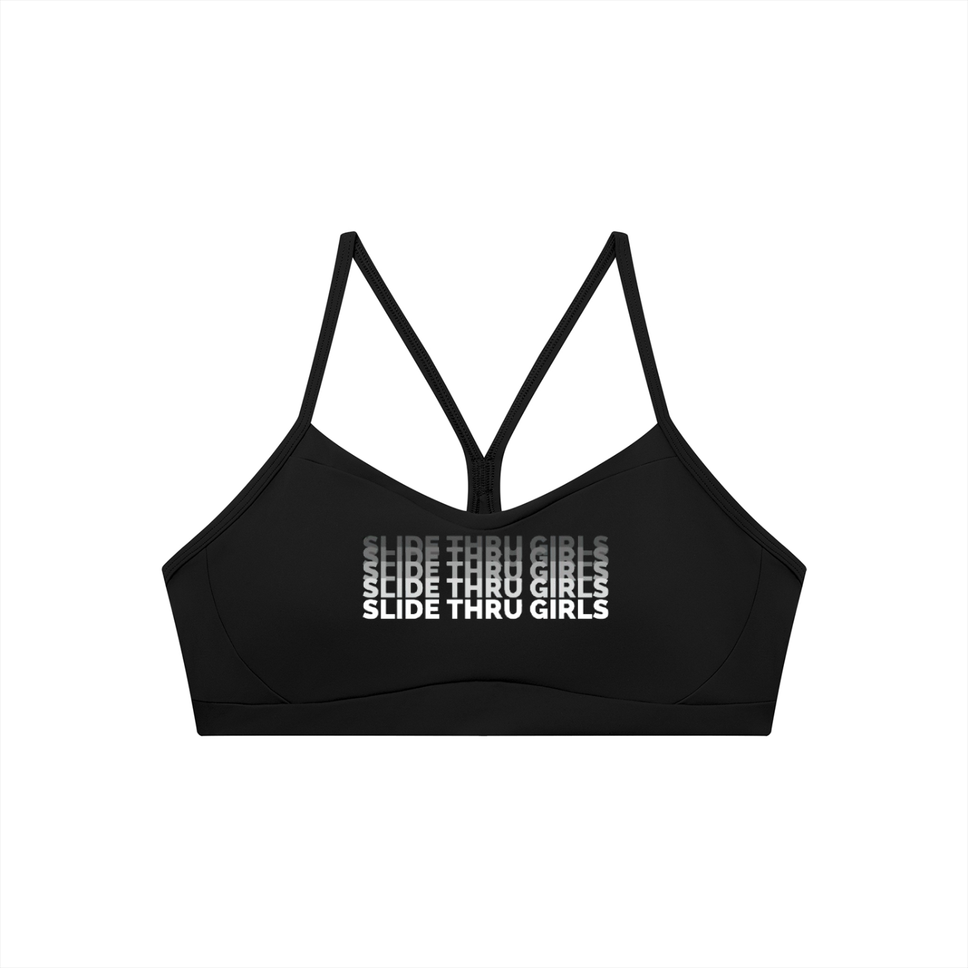 Women's Tight Cropped Sports Bra