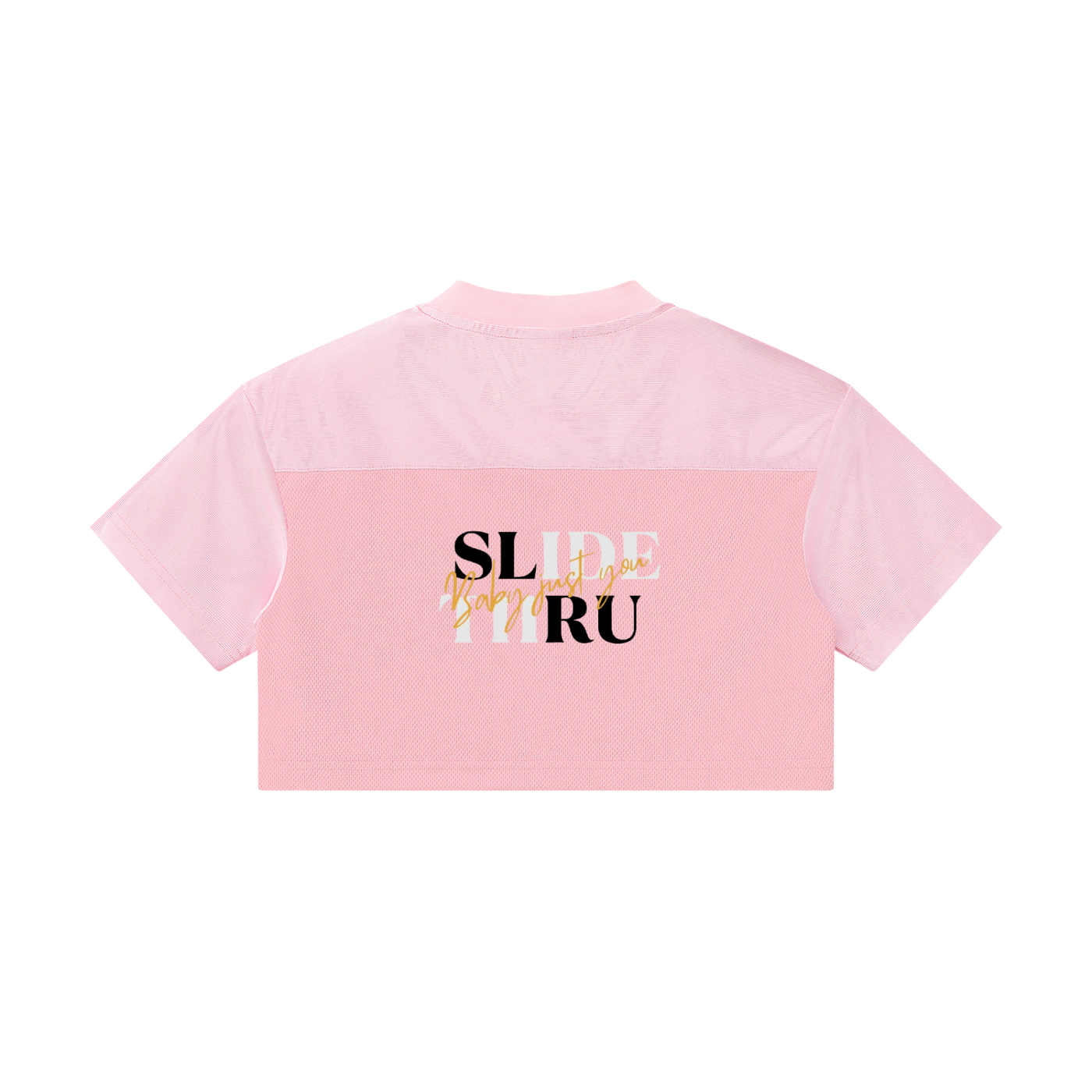 Women’s Cropped Paneled V-Neck Jersey