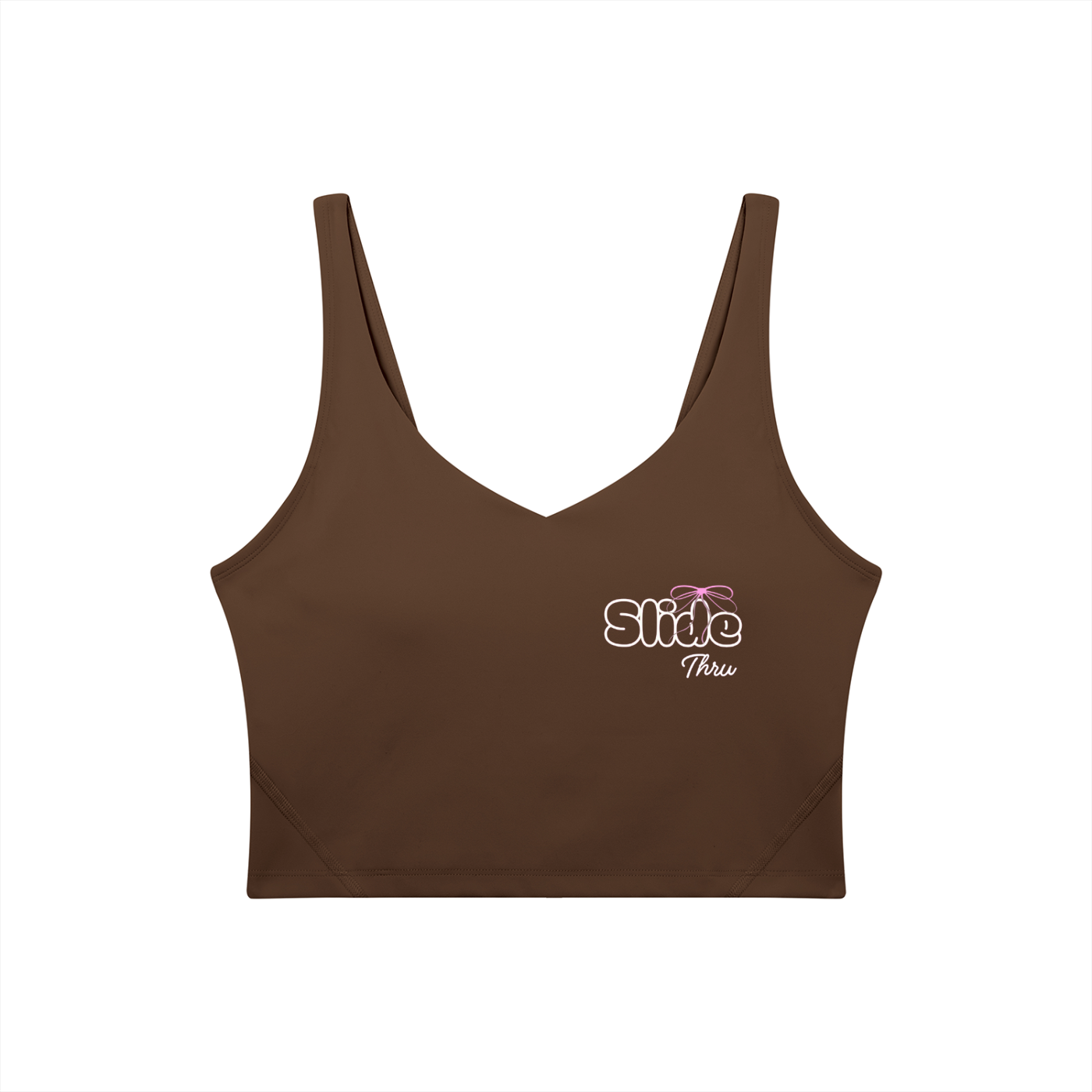 Women's V-Neck Yoga Sports Bra