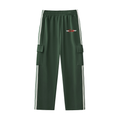 Side Stripe Straight-Leg Pants