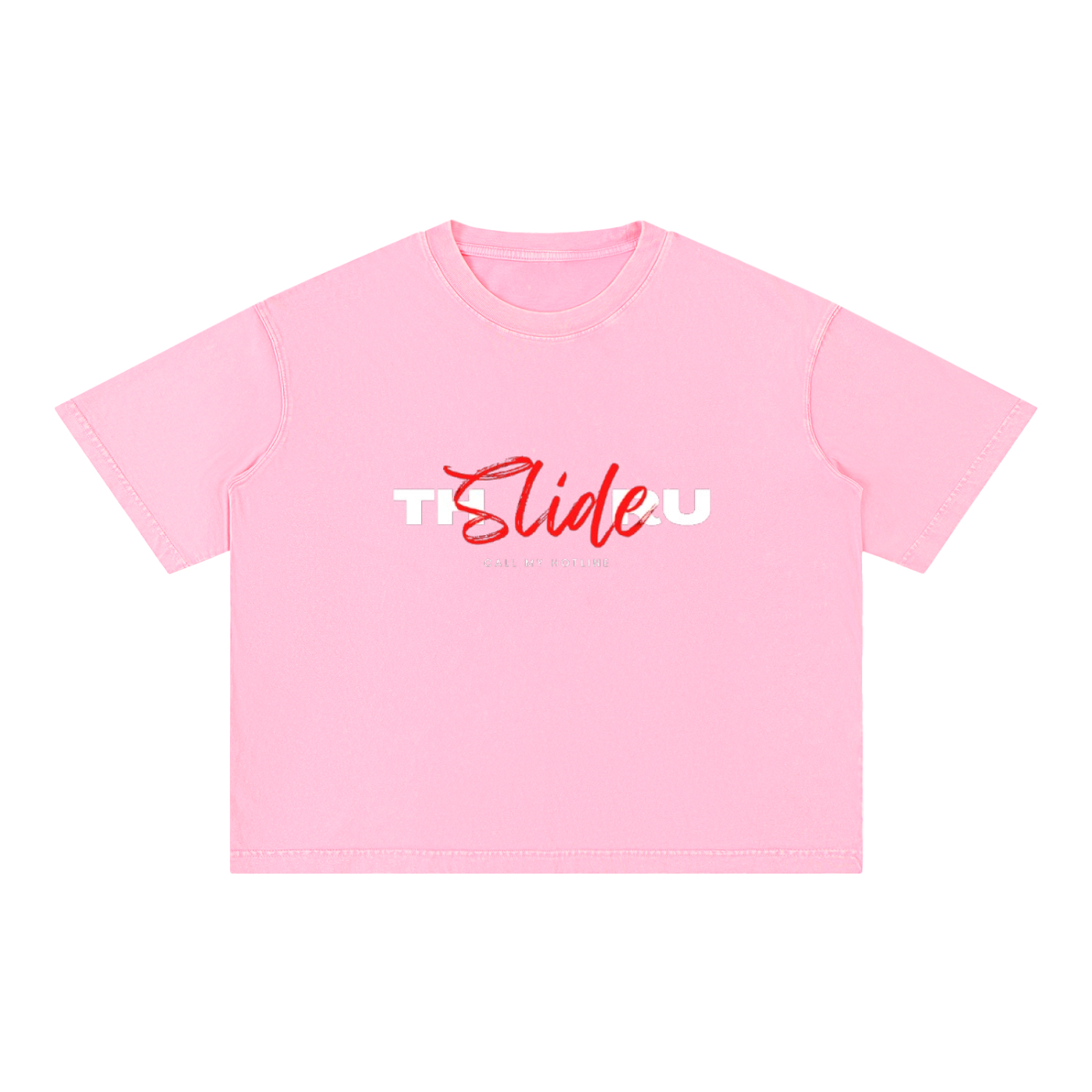 Mineral Wash Boxy Cotton T-Shirt