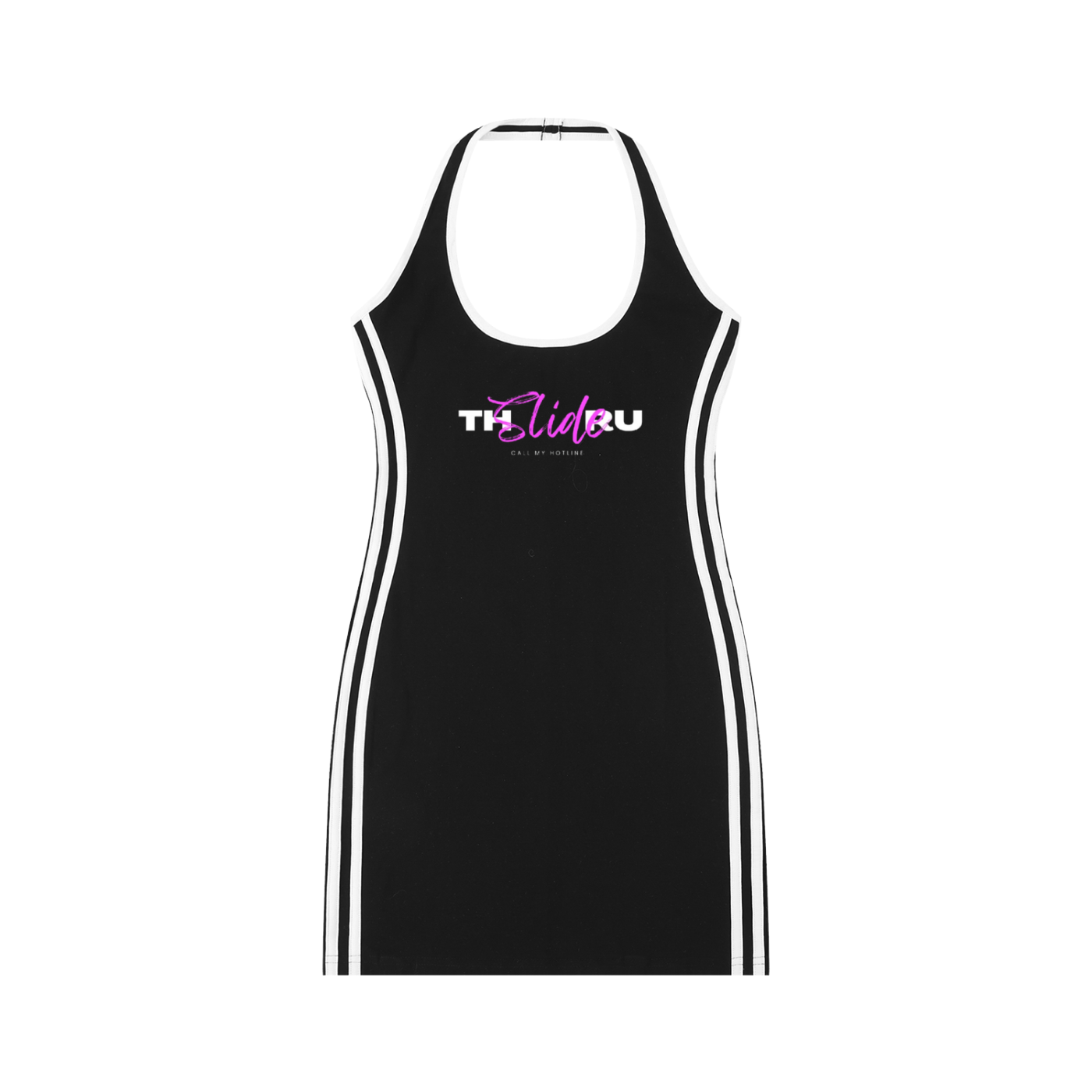 Women's Binding Tight Halter Dress